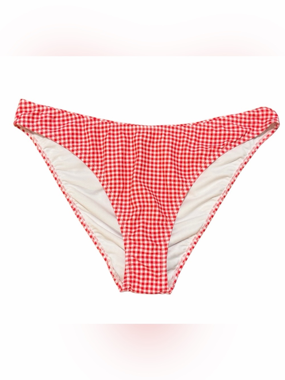 NWT- No Boundaries Red Gingham Bikini Bottom